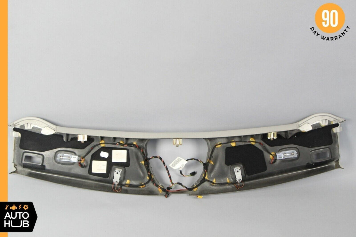 03-06 Mercedes R230 SL500 SL55 Front Window Top Upper Headliner Trim Panel OEM - photo 6
