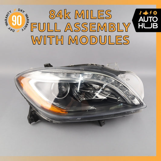 12-15 Mercedes W166 ML350 ML550 Right Side Headlight Lamp Bi-Xenon OEM 84k - photo 1
