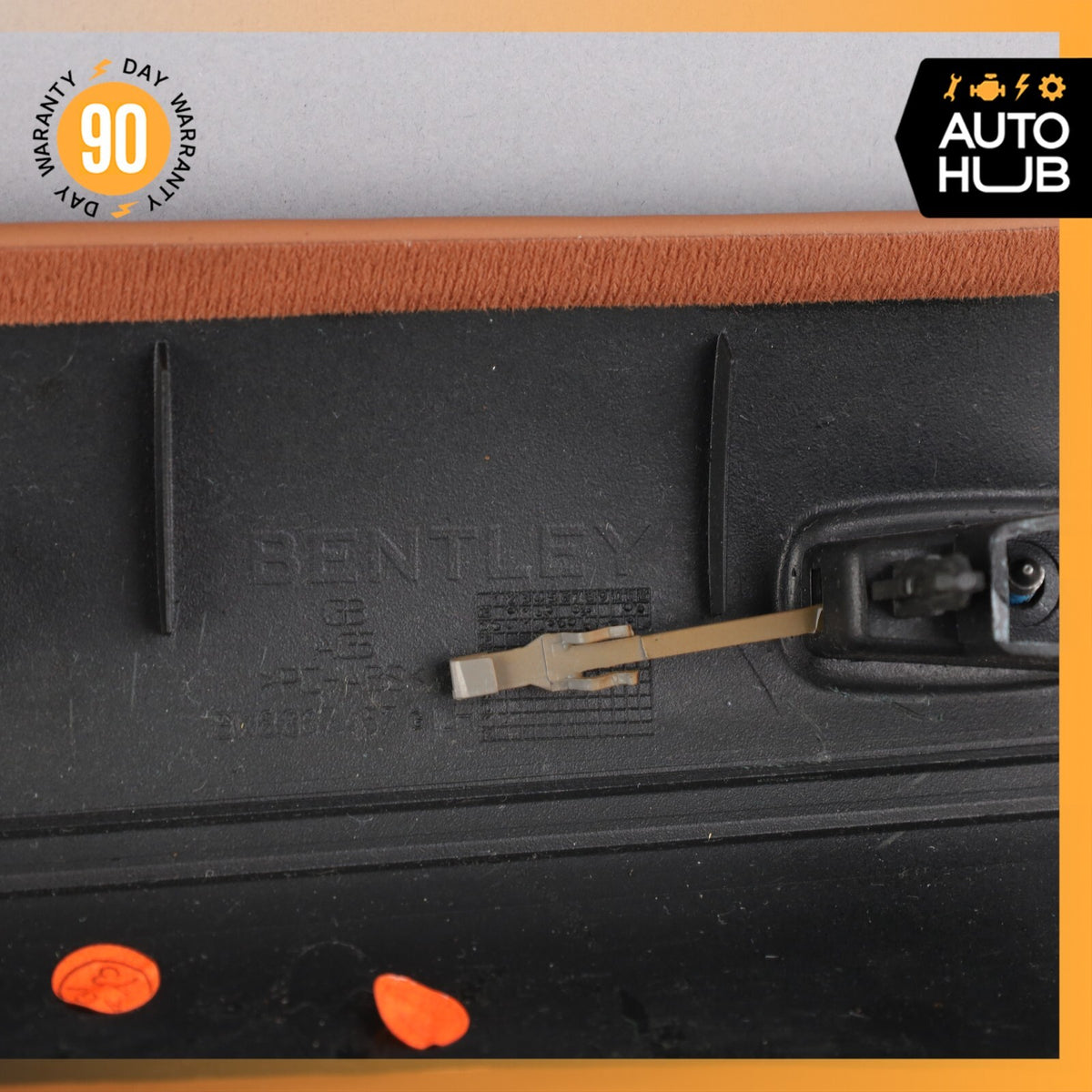 03-10 Bentley Continental GT Front Left Interior Trim Panel A Pillar OEM 53k - photo 10