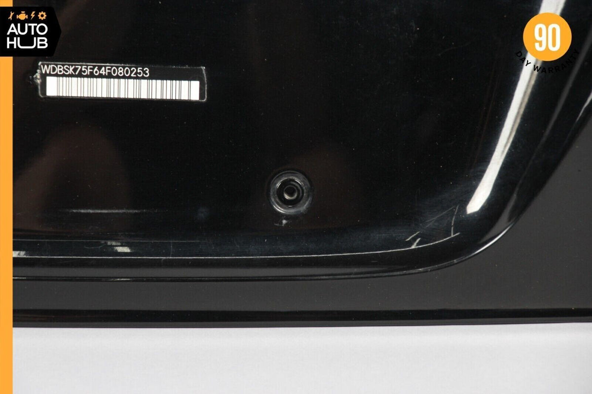 03-12 Mercedes R230 SL500 SL550 SL55 AMG Trunk Lid License Plate Holder OEM - photo 7