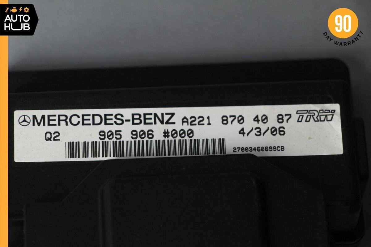 07-13 Mercedes W221 S550 S450 S63 AMG Front Right Side Seat Occupancy Sensor OEM - photo 6