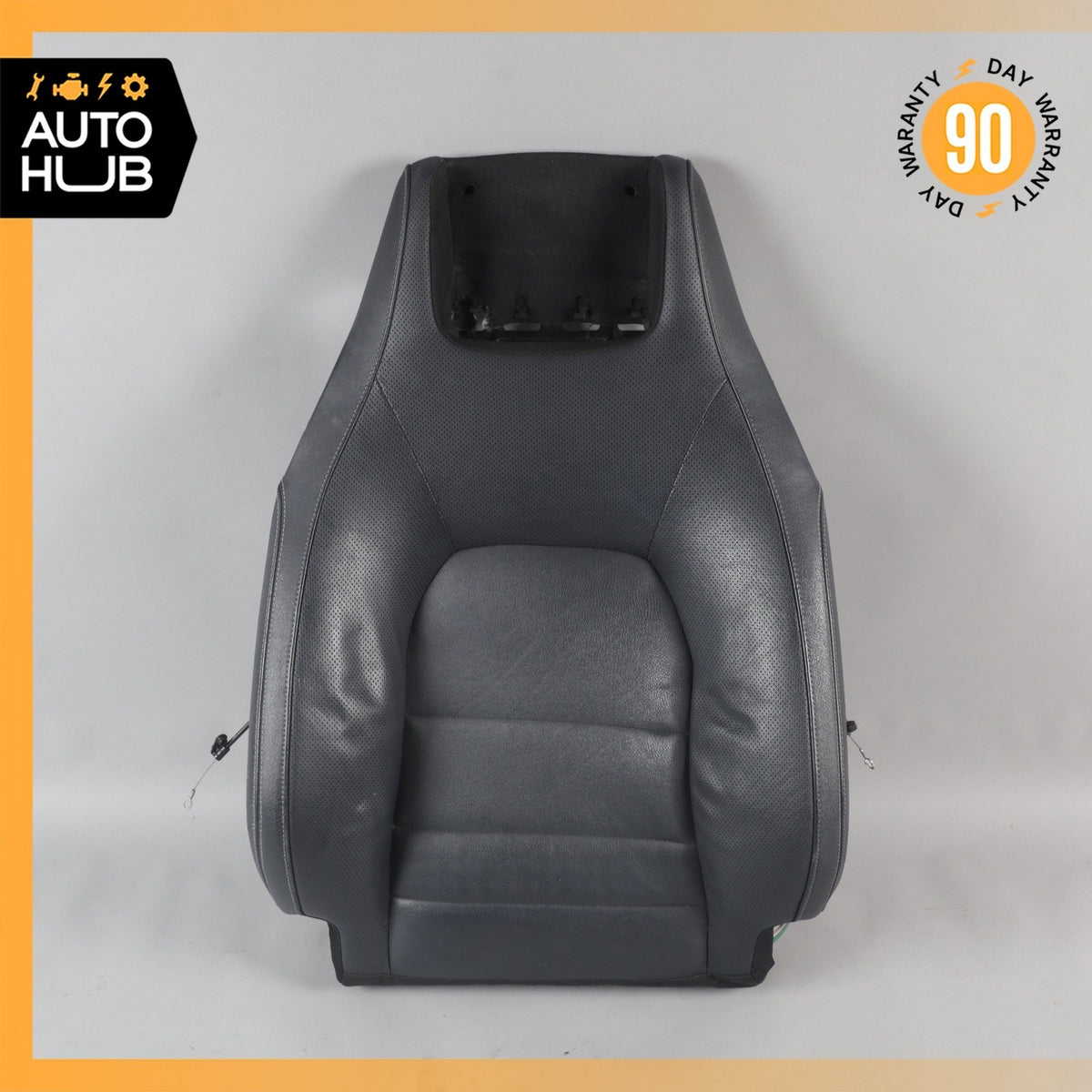 10-17 Mercedes W207 E350 E550 Front Right Side Seat Cushion Upper Black OEM - photo 1
