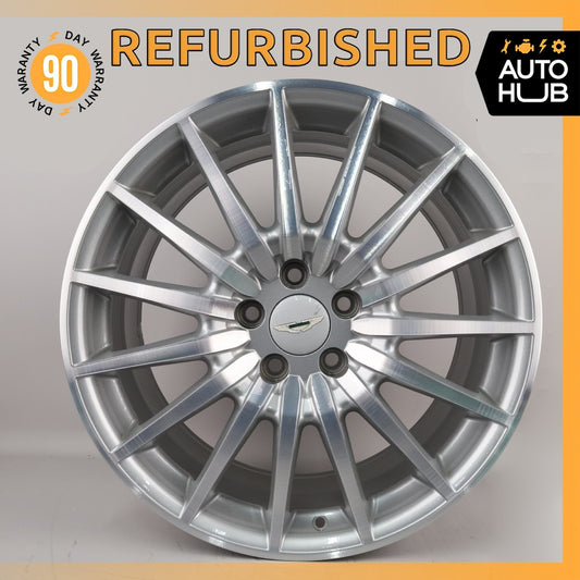 Aston Martin DB9 9.5 x 19 19" Rear Wheel Rim Silver 4G431007GA OEM - photo 1