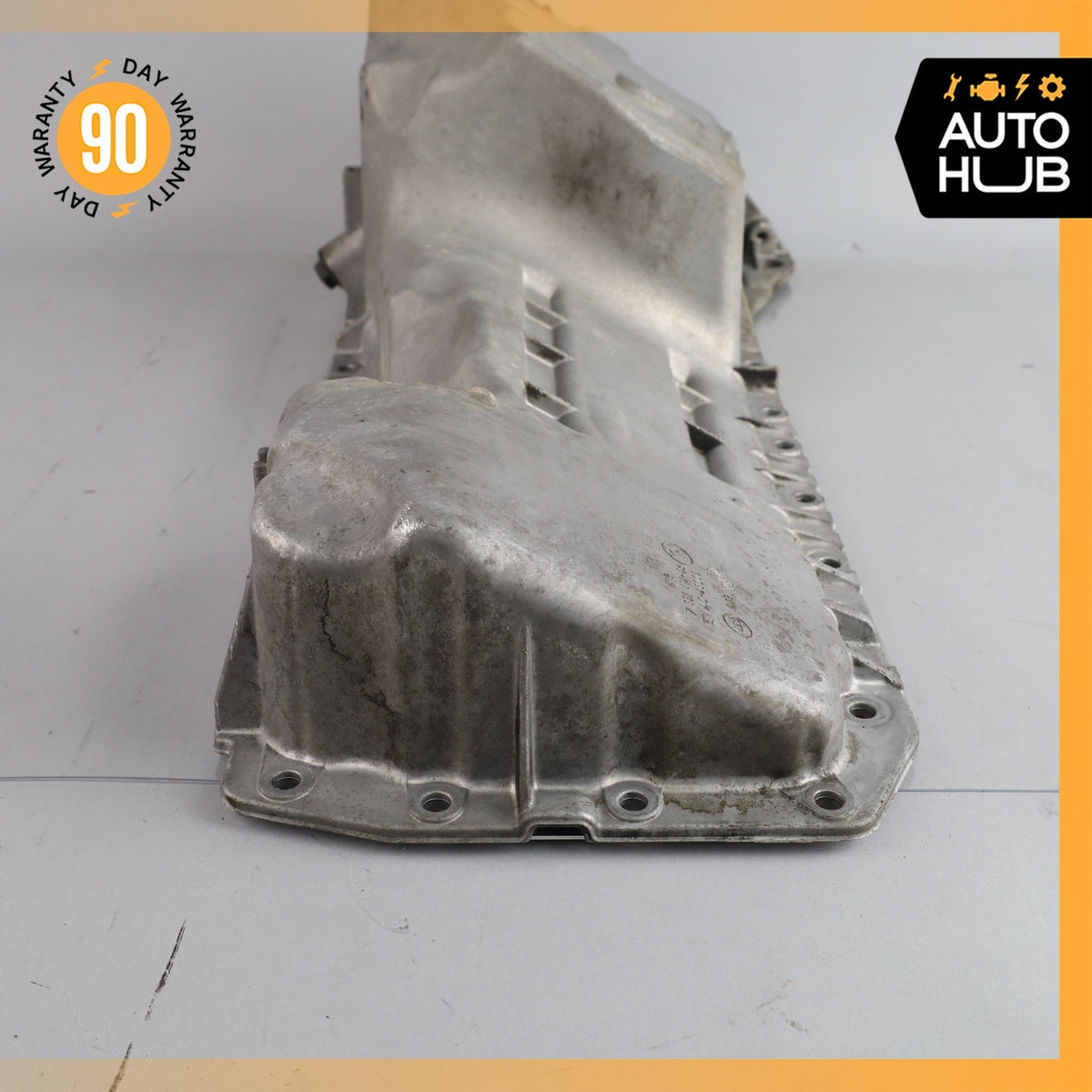 06-13 BMW E60 528i Z4 128i 3.0L N52B30 Engine Motor Lower Oil Pan 7552414 OEM - photo 9