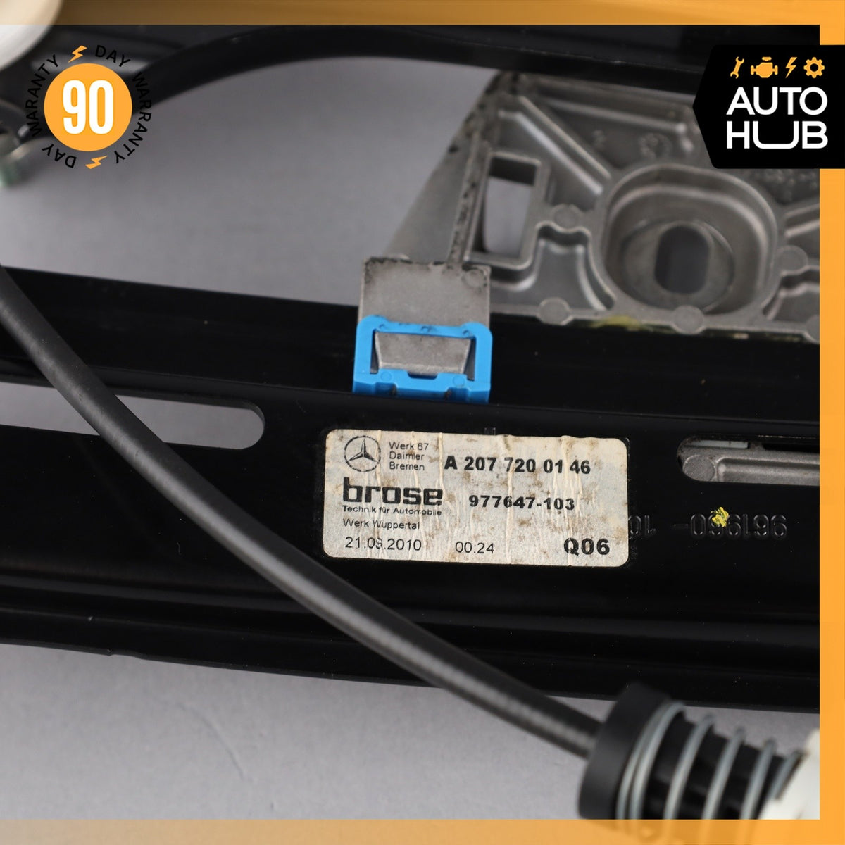 Mercedes W207 E350 Coupe Convertible Window Regulator Motor Front Left OEM - photo 21