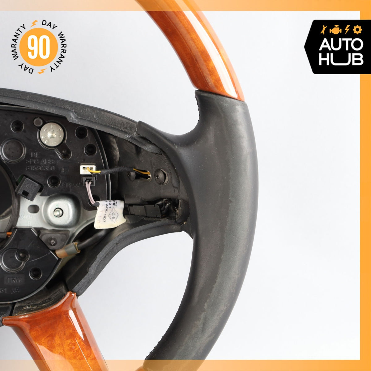 07-10 Mercedes W216 CL63 AMG Driver Steering Wheel Designo w/Paddle Shifters OEM - photo 5