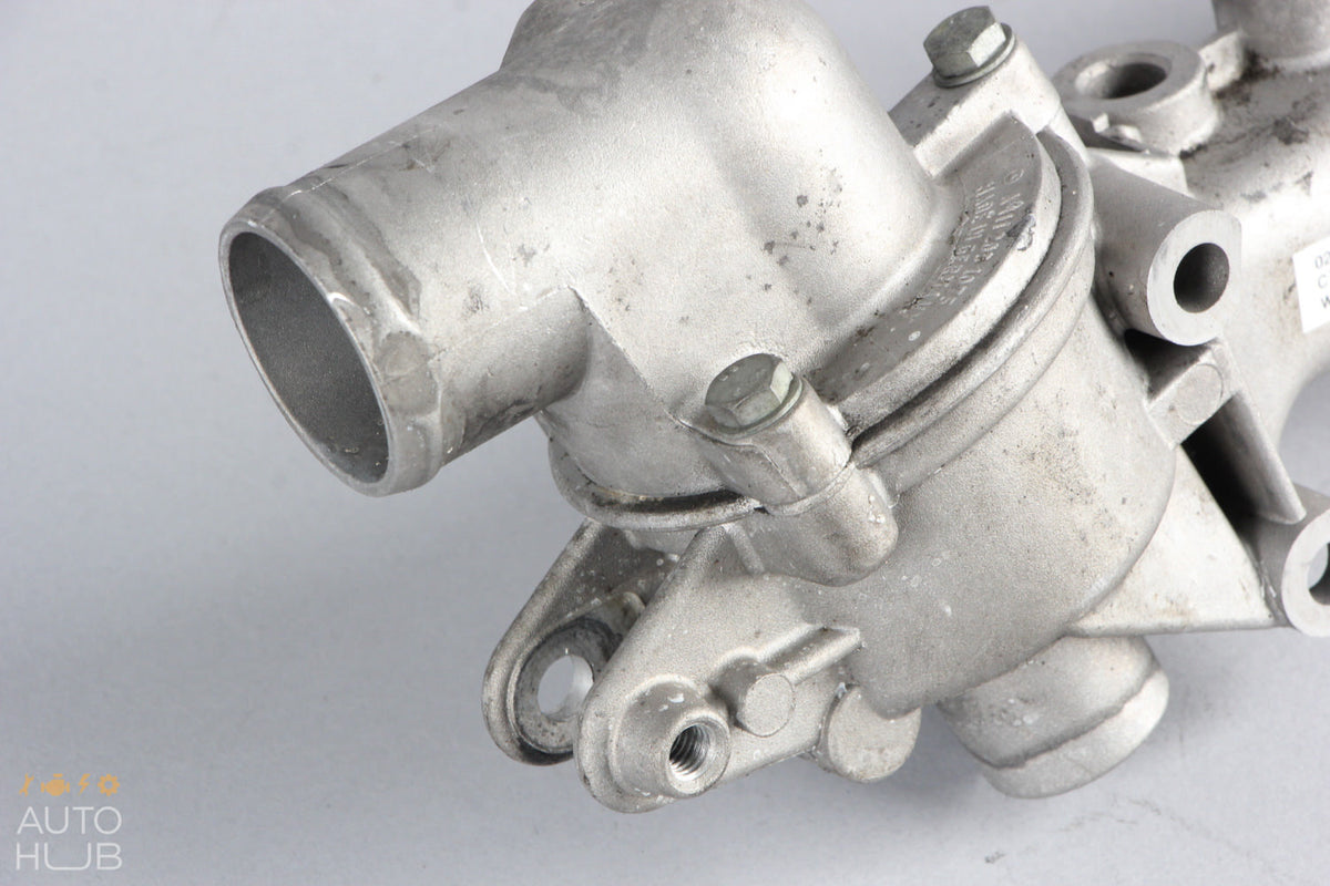 97-04 Mercedes W203 C230 SLK230 Thermostat Housing 1112030673 OEM - photo 6