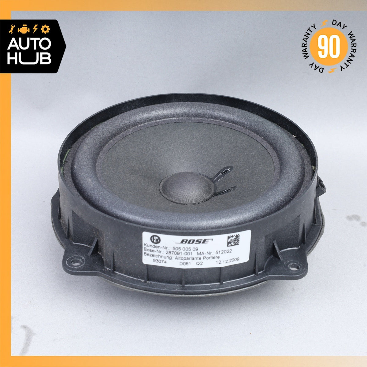 08-19 Maserati GranTurismo M145 Door Sound Speaker 50500509 OEM 23k - photo 2