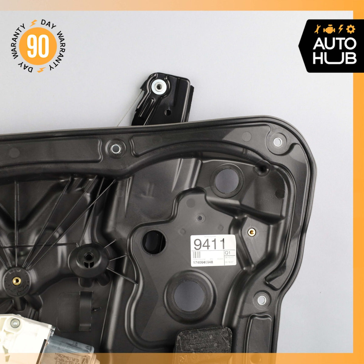 11-18 Porsche Cayenne 958 Hybrid S Front Right Door Window Regulator OEM 64k - photo 3