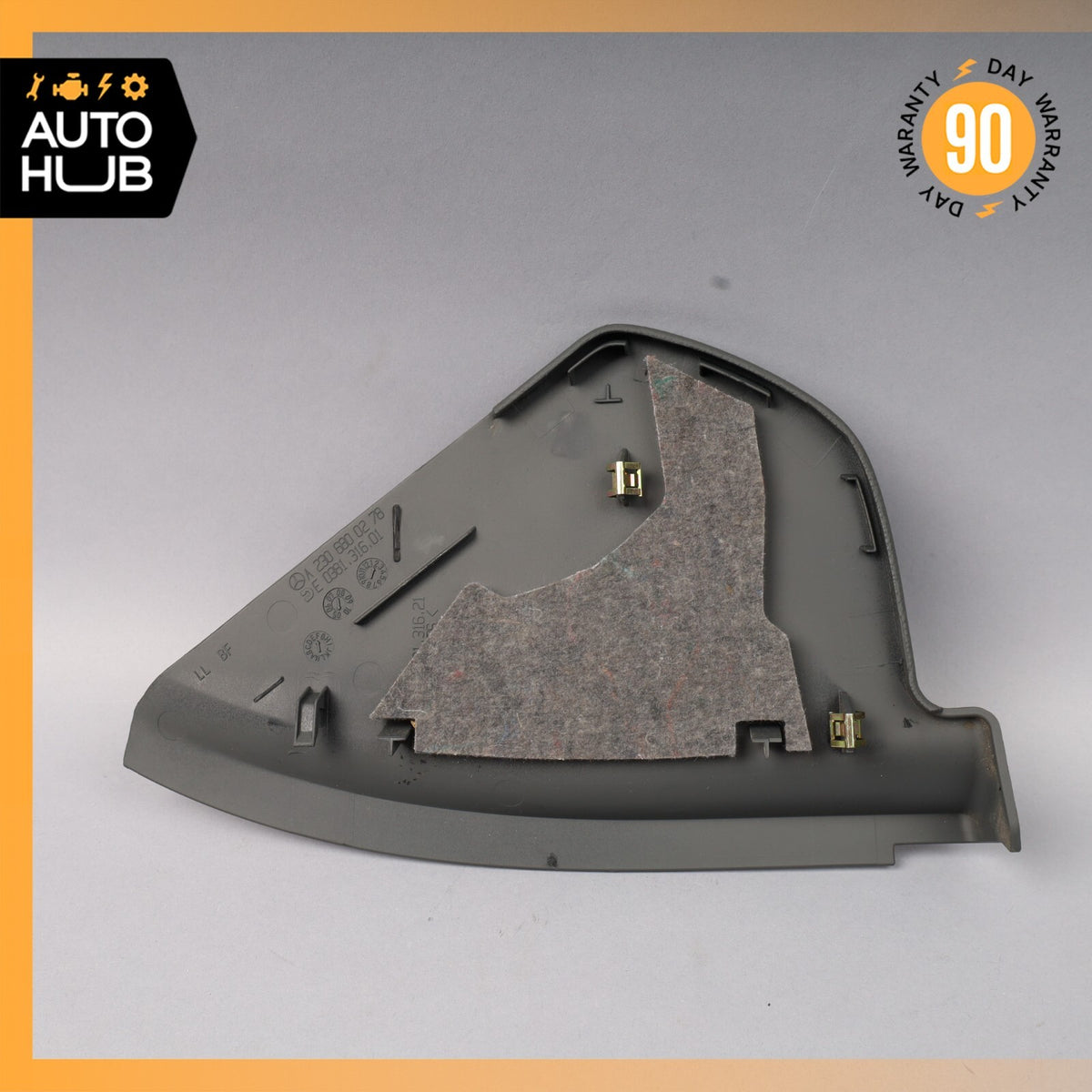 03-06 Mercedes R230 SL500 SL55 Right Side Dashboard Dash Trim Panel Cover OEM - photo 6