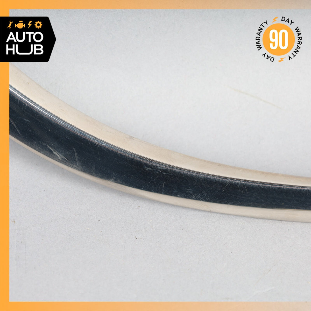 03-10 Bentley Continental GT Rear Left Side Quarter Window Moulding Trim OEM - photo 3
