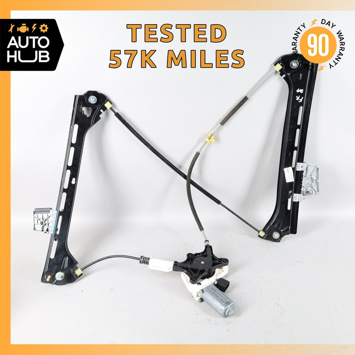 Mercedes W207 E350 Convertible Window Regulator Motor Front Right Side OEM 57k - photo 1