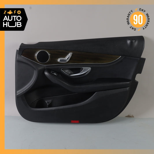 15-18 Mercedes W205 C300 C350e Front Right Side Interior Door Panel OEM - photo 1