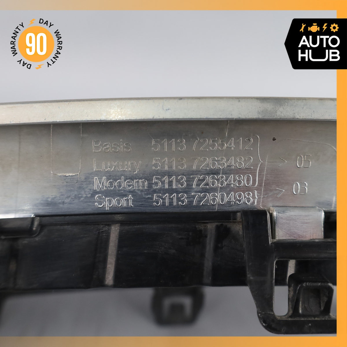 12-18 BMW F30 320i 335i Right & Left Side Radiator Hood Grill Grille OEM - photo 12