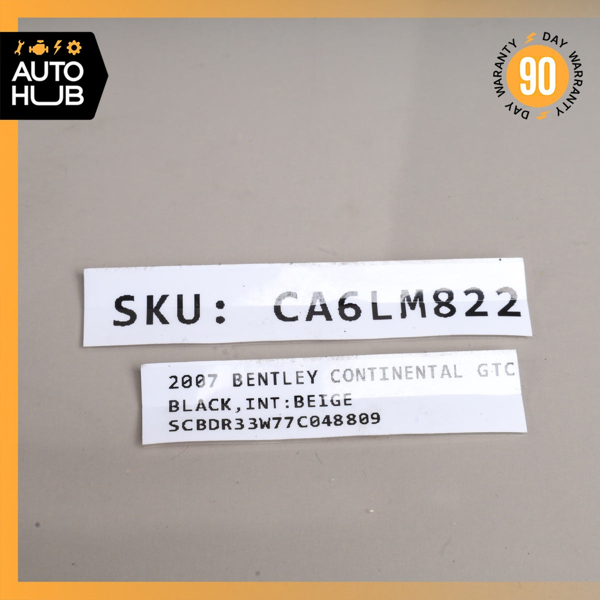 03-18 Bentley Continental GTC GT Engine Motor Flywheel 07C105323H OEM 40k - photo 14