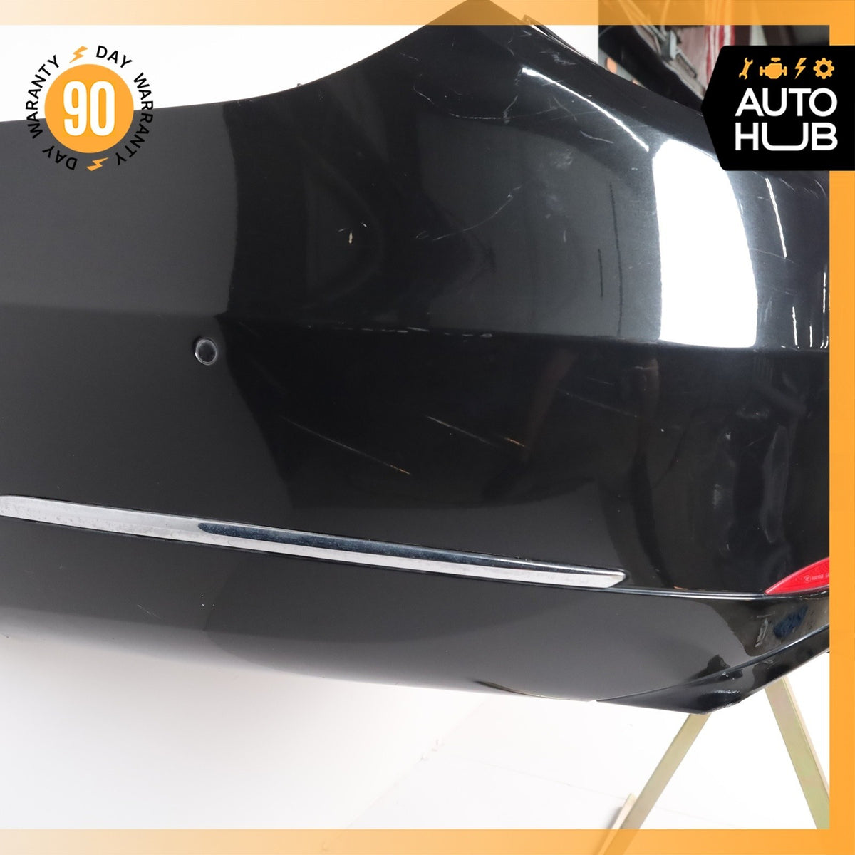 14-17 Mercedes W222 S600 S550 MAYBACH Base Rear Bumper Cover Assembly Black OEM - photo 3