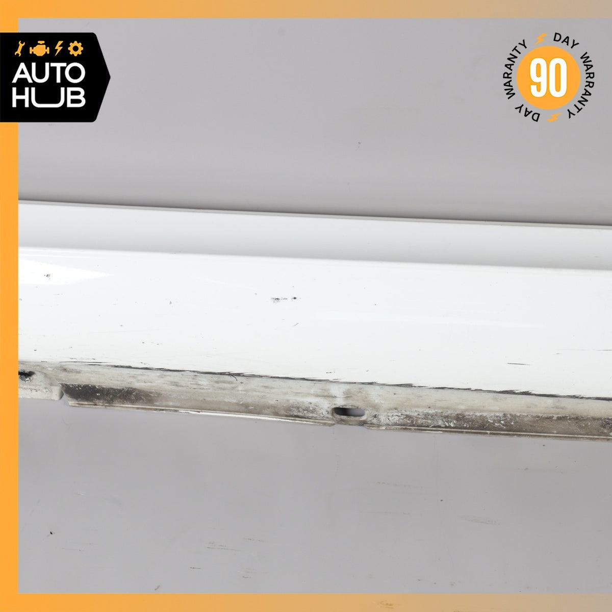 17-23 Mercedes W213 E300 E400 Sport AMG Left Rocker Panel Side Skirt White OEM - photo 6