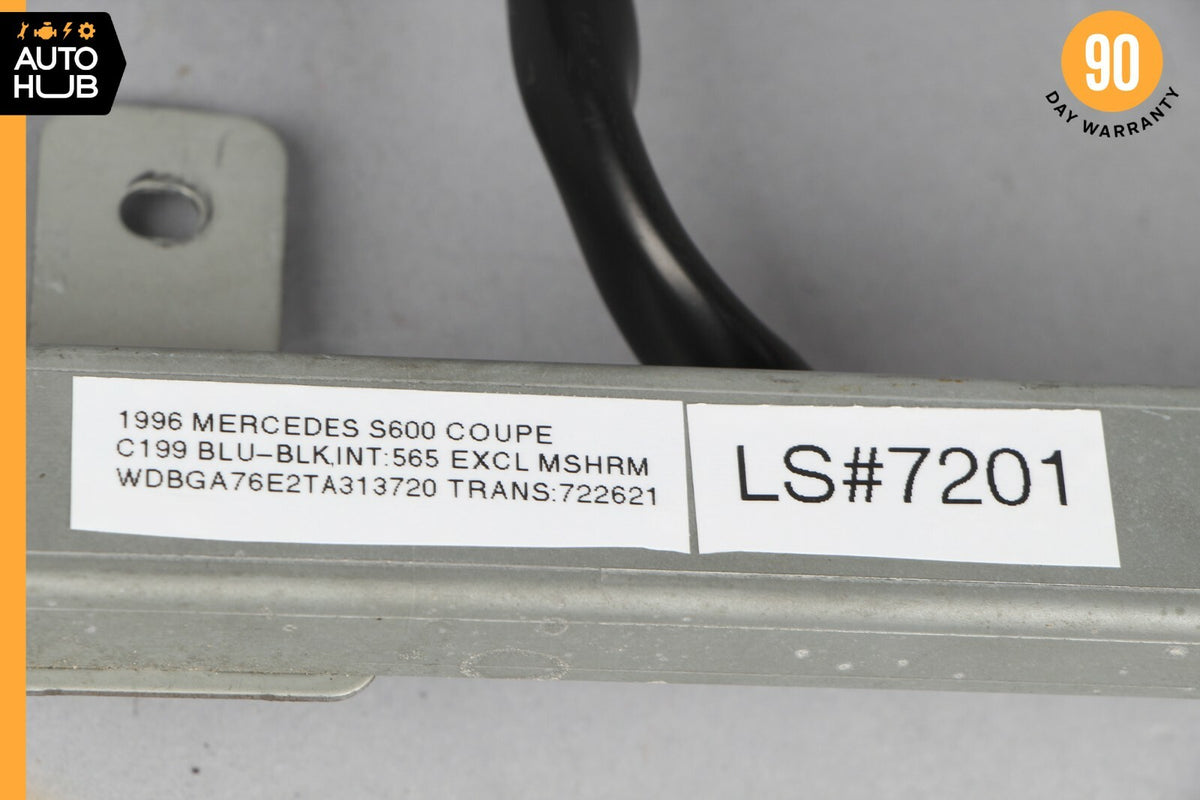 93-99 Mercedes W140 S600 Coupe S500 CL500 Right Side Seat Belt Feeder Motor OEM - photo 12