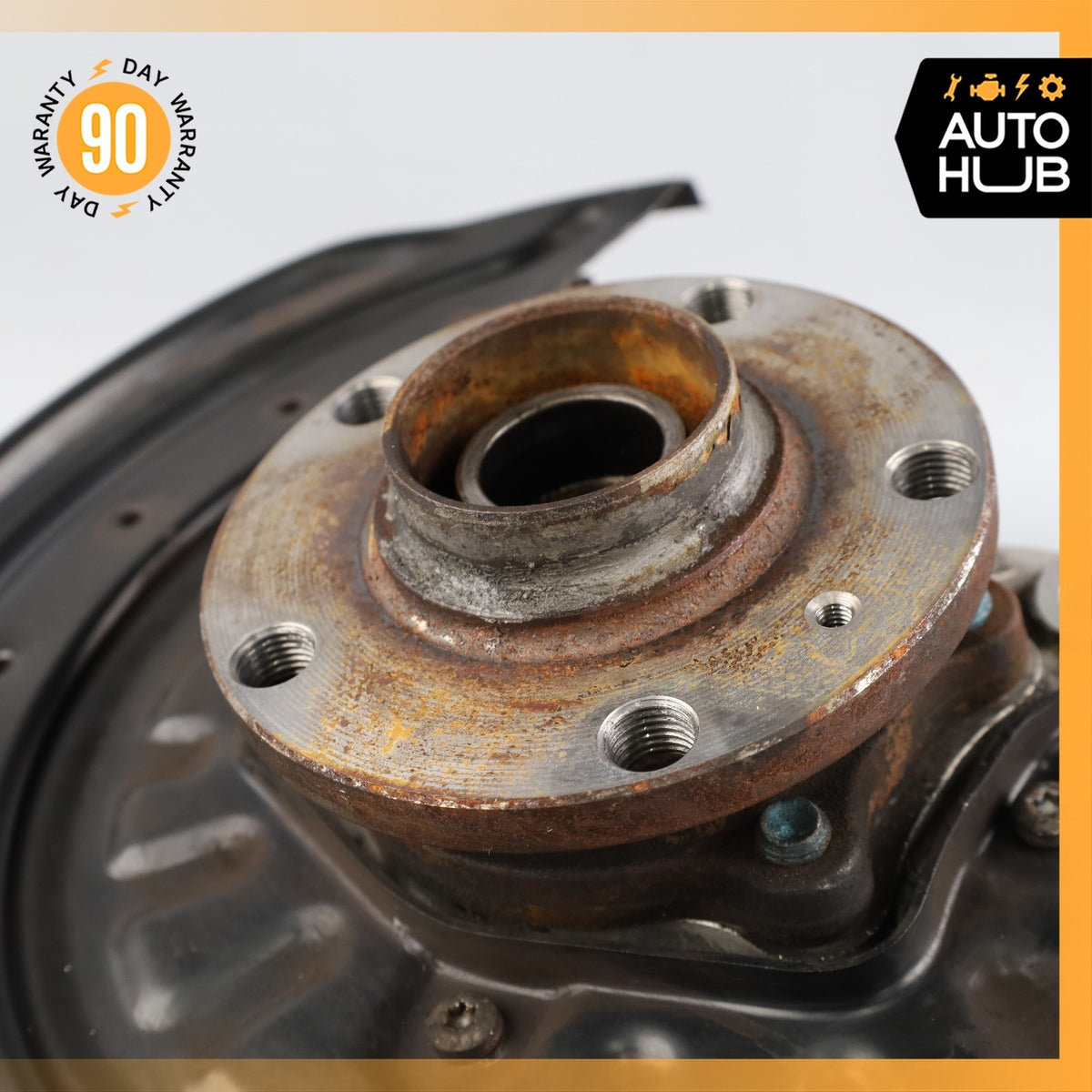 07-12 Bentley Continental GTC Rear Left Side Spindle Knuckle Hub OEM 43k - photo 7