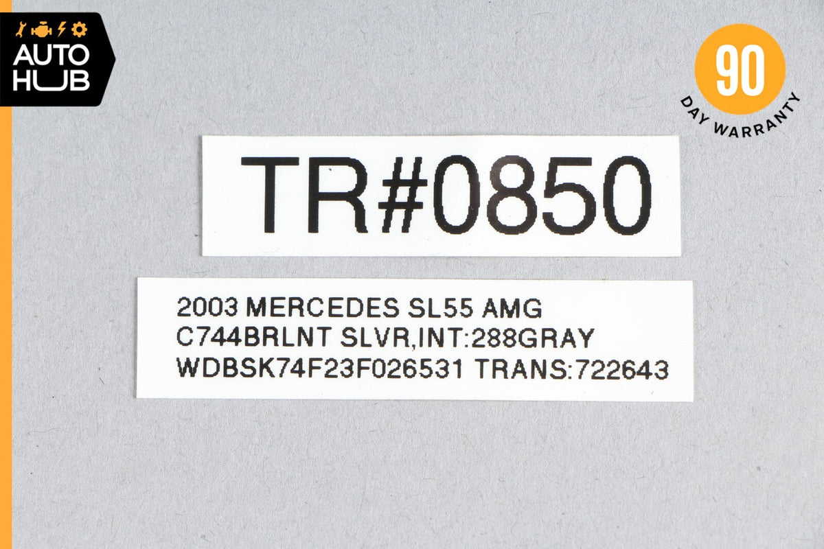 03-06 Mercedes R230 SL500 SL55 AMG SL600 Keyless Go Entry Antenna Set of 2 OEM - photo 10
