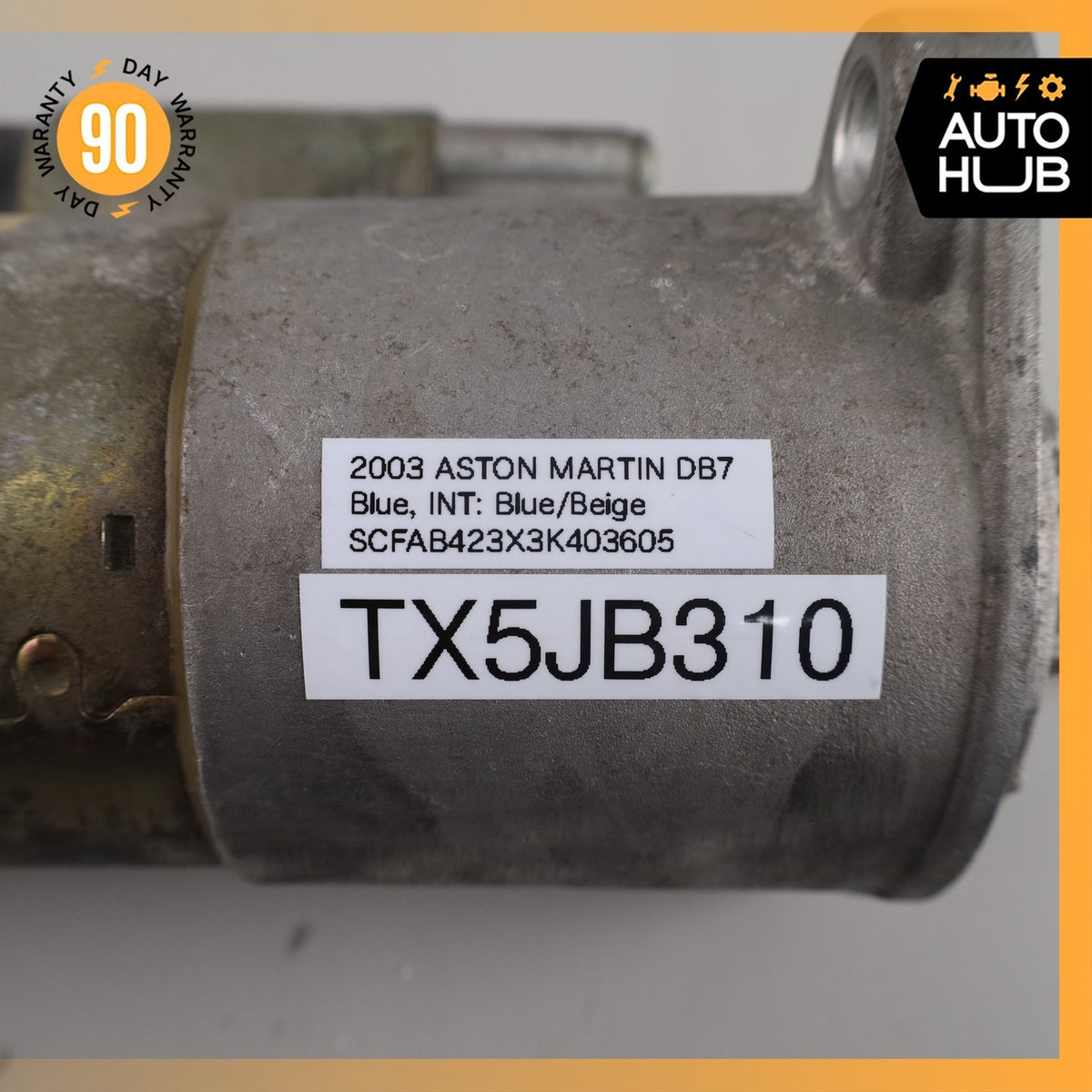 00-06 Aston Martin DB7 Vantage Vanquish 5.9L V12 Engine Starter OEM 38k - photo 11