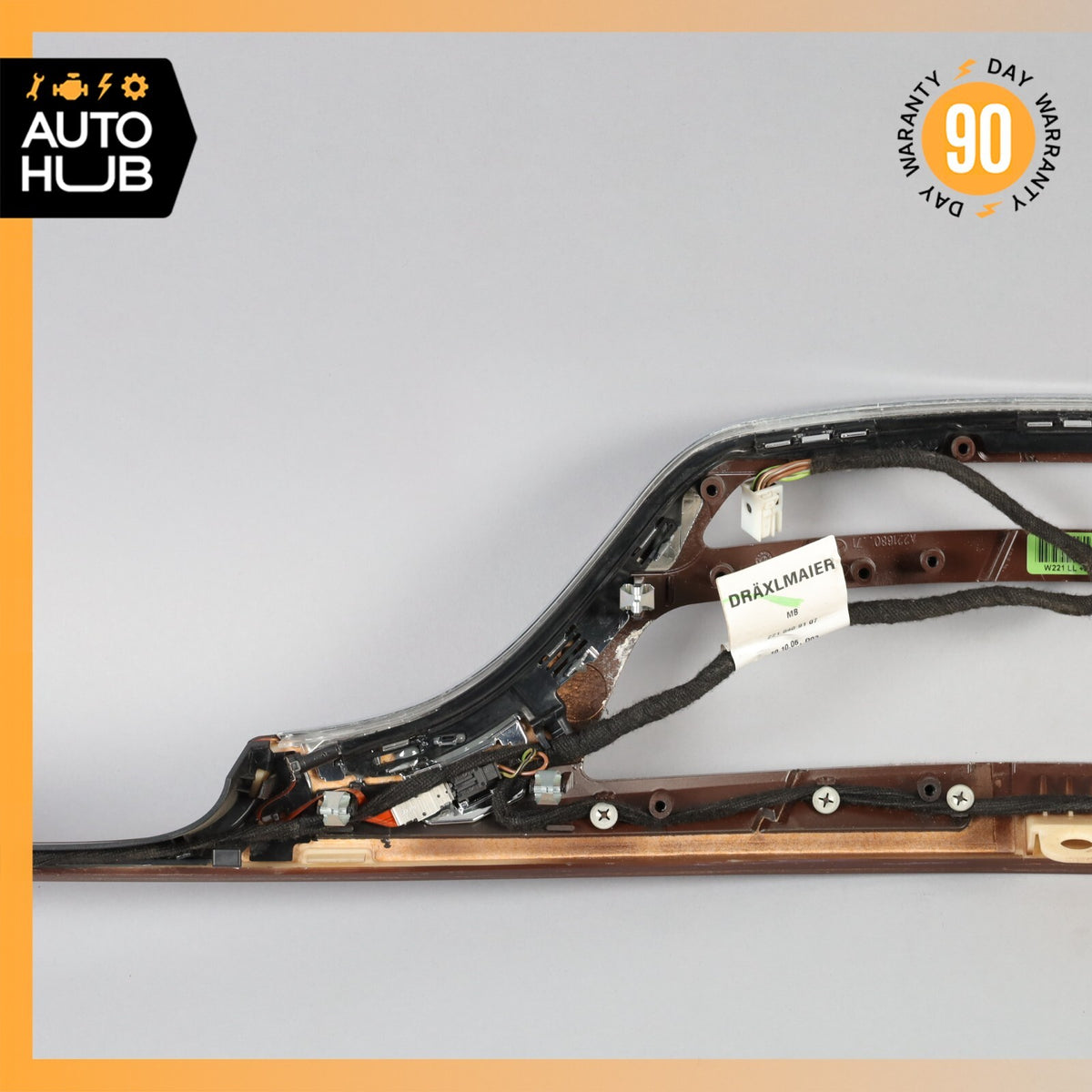 07-13 Mercedes W221 S63 AMG S550 Dashboard Center Trim Molding 2216800671 OEM - photo 10