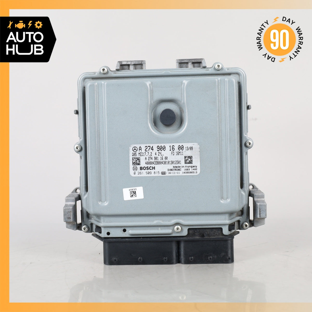 16-23 Mercedes W205 C300 GLC300 M274 ECU Engine Control Module Unit OEM - photo 6