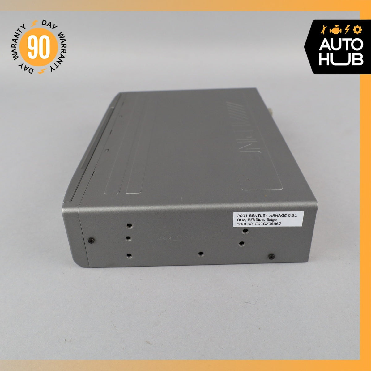 00-04 Bentley Arnage / RR Seraph CD GPS Receiver Navigation Satellite Module OEM - photo 6