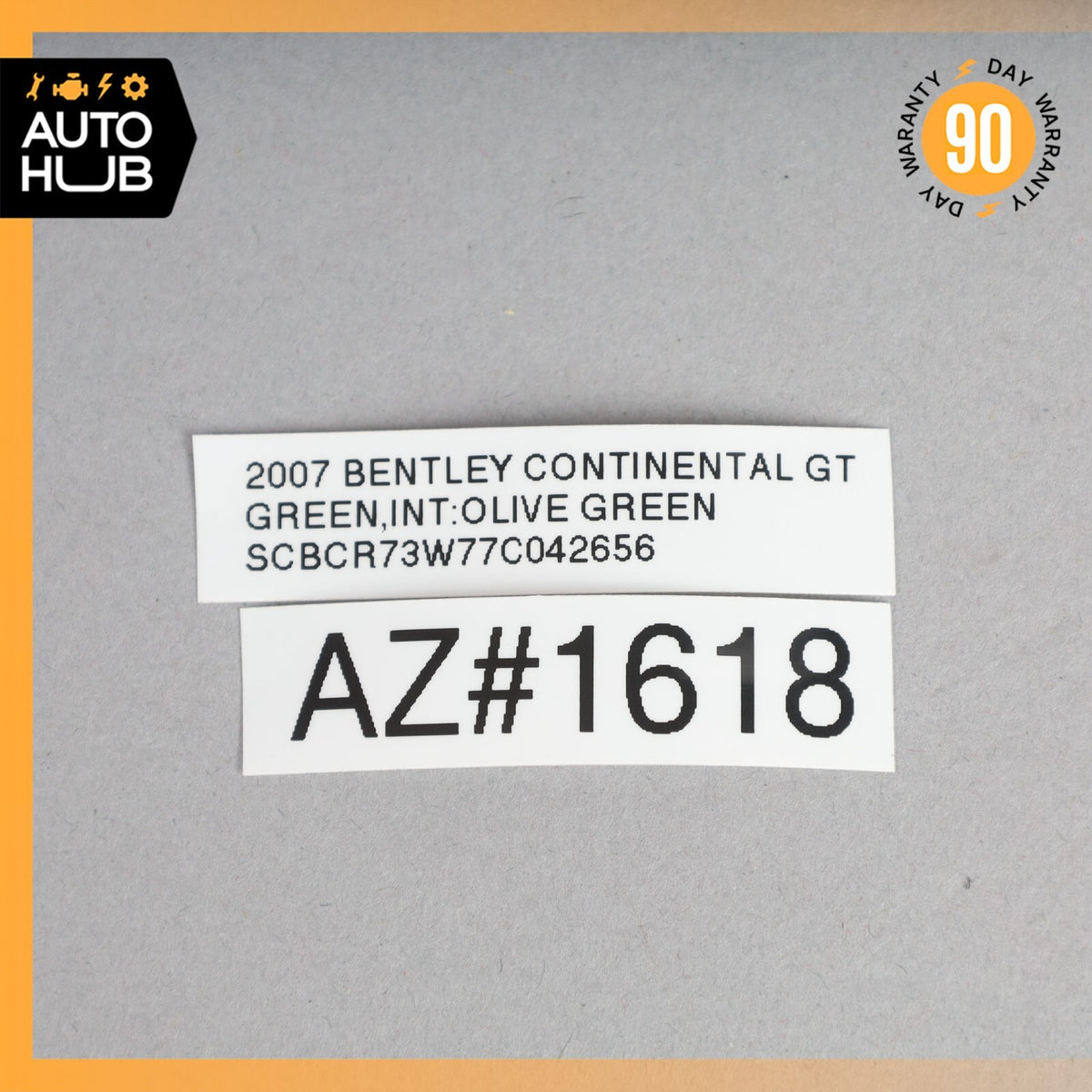03-07 Bentley Continental GT GTC Rear Acceleration Sensor Module Unit OEM - photo 10