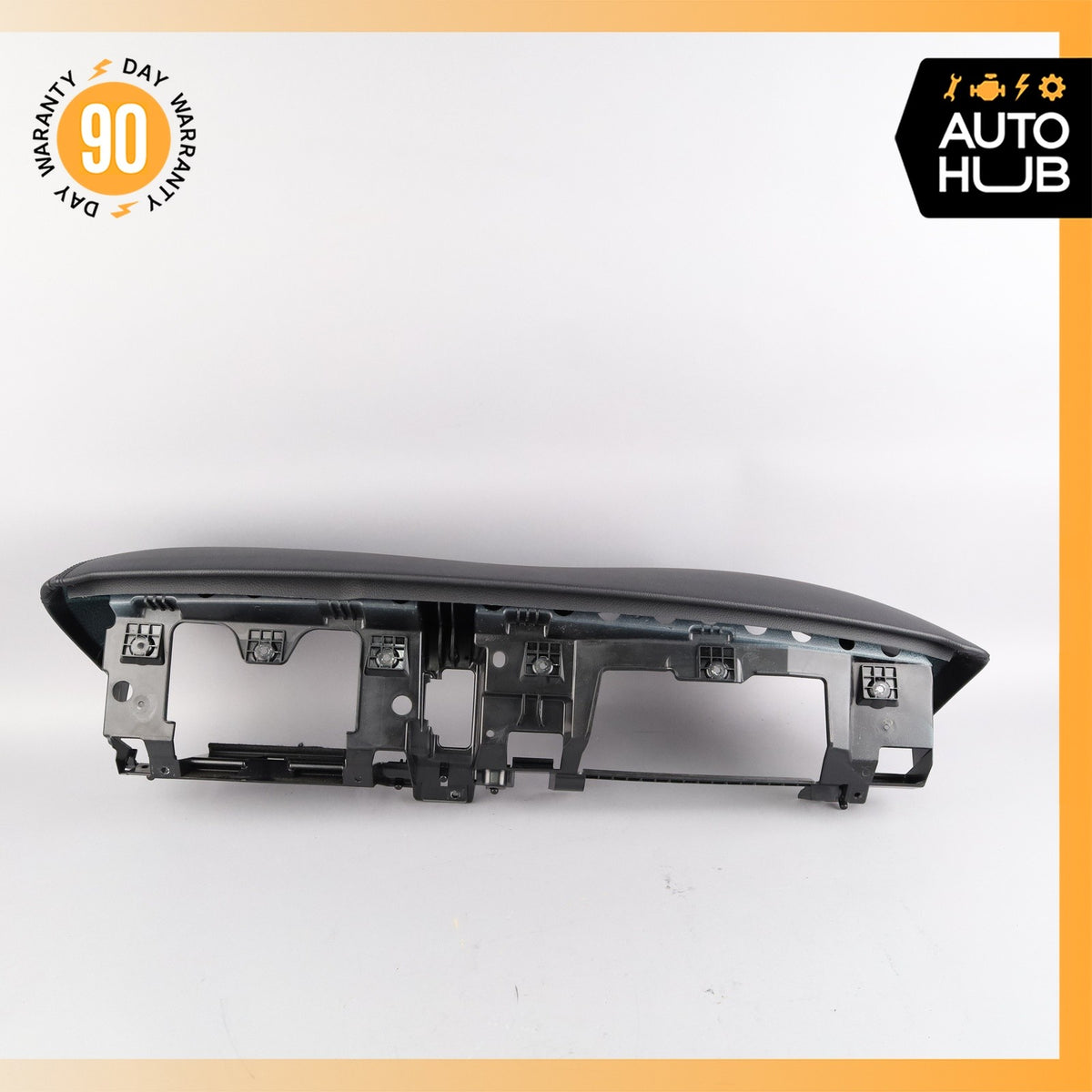 07-13 Mercedes W221 S63 S550 S450 Dashboard Cluster Upper Cover Trim Black OEM - photo 8