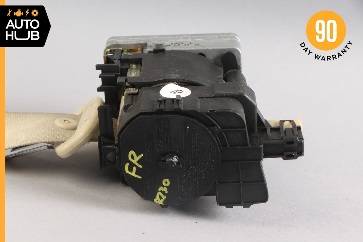 03-06 Mercedes R230 SL500 SL55 AMG Right Side Seatbelt Seat Belt Retractor OEM - photo 8