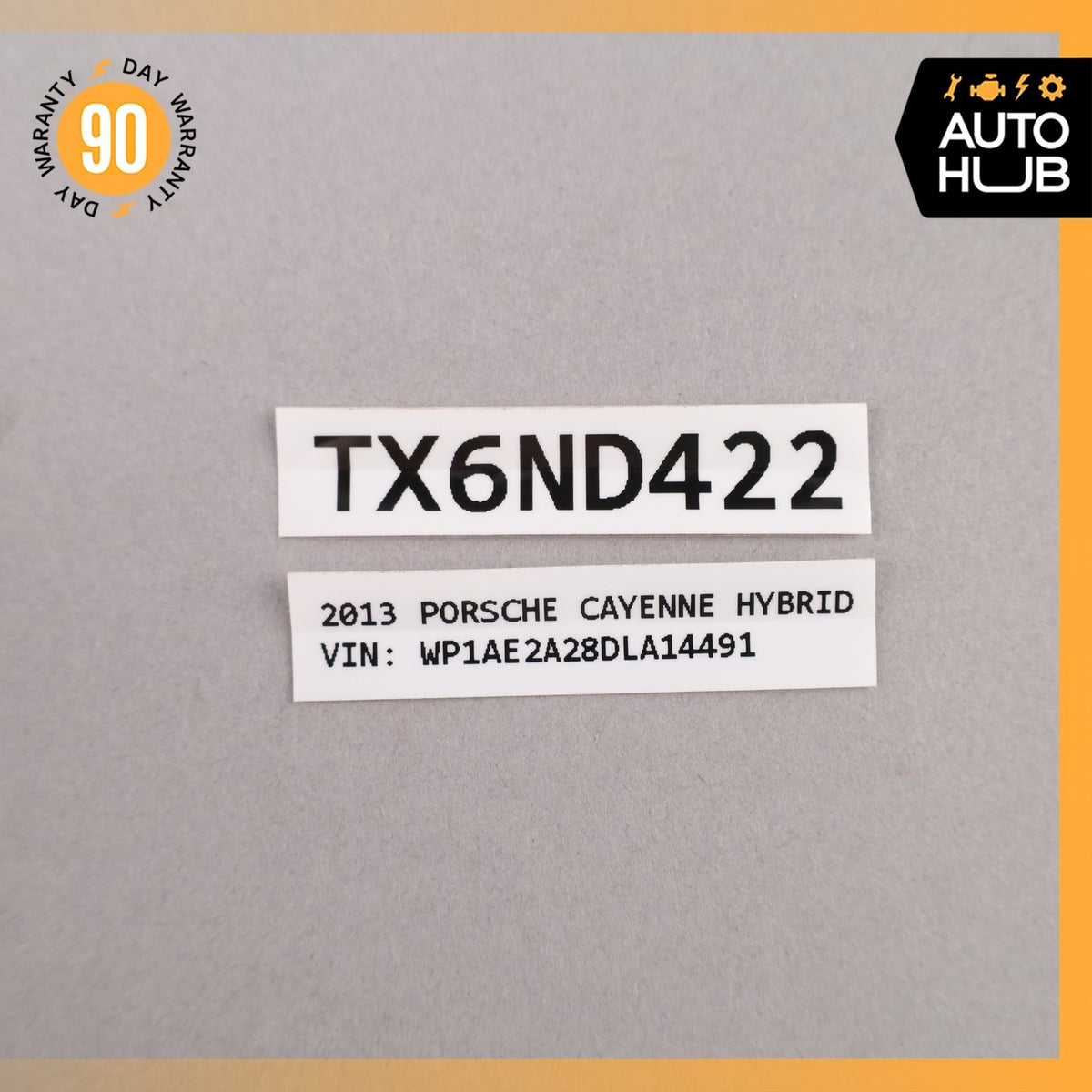 11-18 Porsche Cayenne 958 Front Right Occupancy Seat Sensor 8T0963553E OEM - photo 7