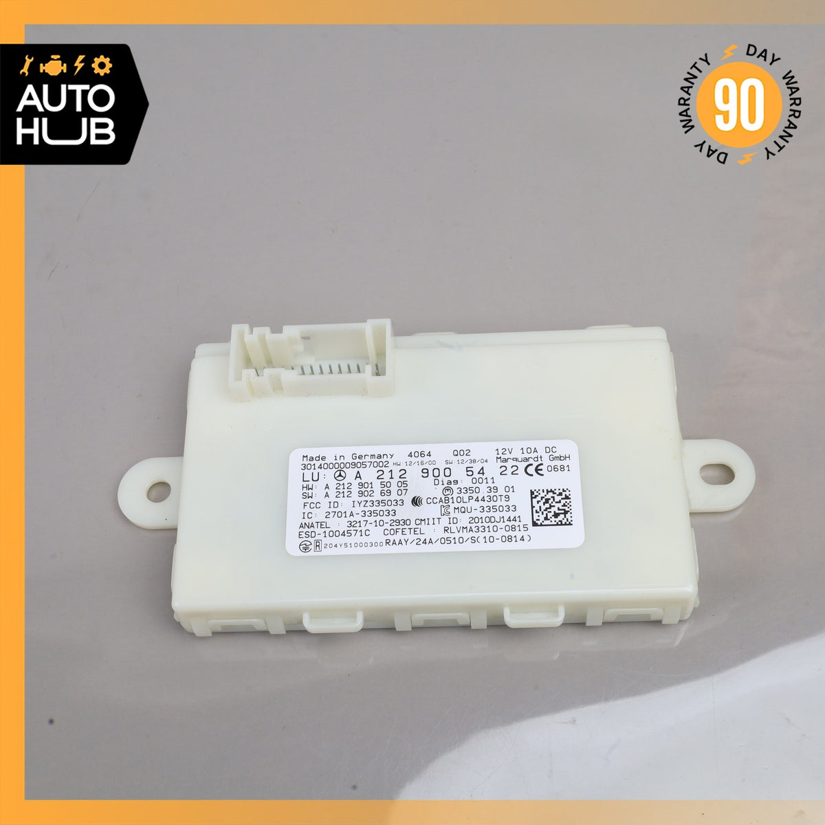 13-20 Mercedes W166 ML350 CLS400 SL550 E550 Keyless Go Entry Control Module OEM - photo 1