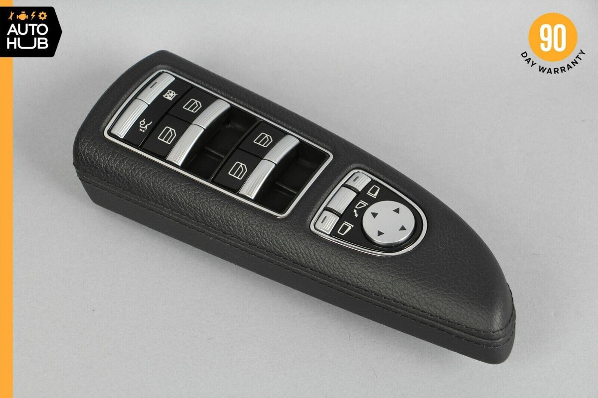 09-13 Mercedes W221 S400 S550 Front Left Side Window Control Switch Black OEM - photo 4
