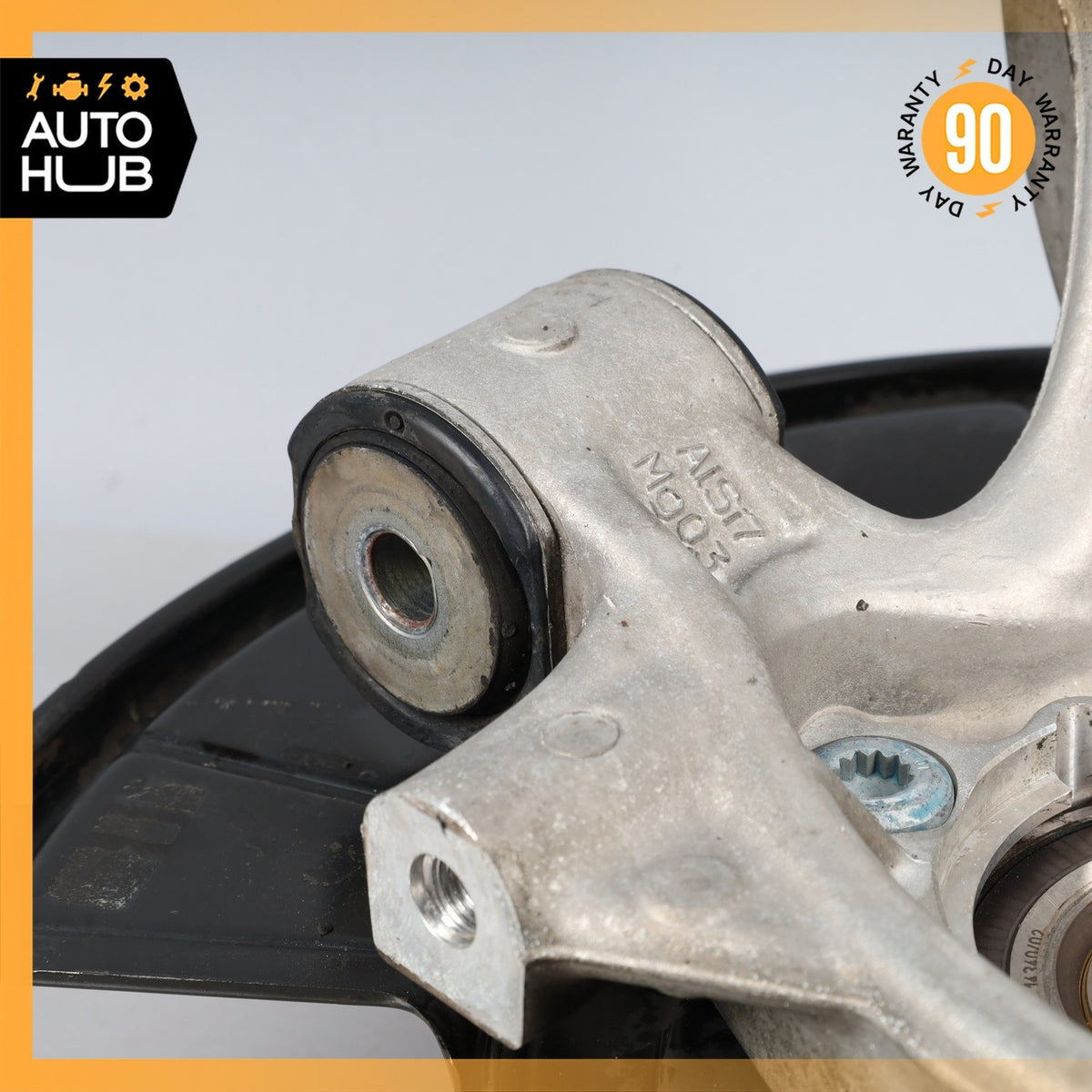 15-18 Porsche Cayenne 958 S Rear Left Side Knuckle Spindle OEM - photo 13