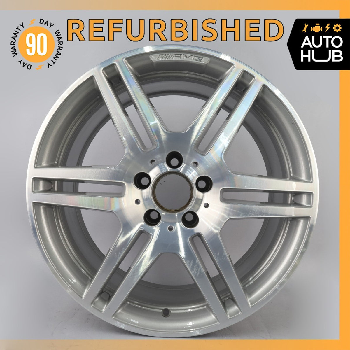 Mercedes W207 E550 E400 E350 AMG 8.5 x 18 18'' Rear Wheel Rim 2074011402 OEM - photo 1