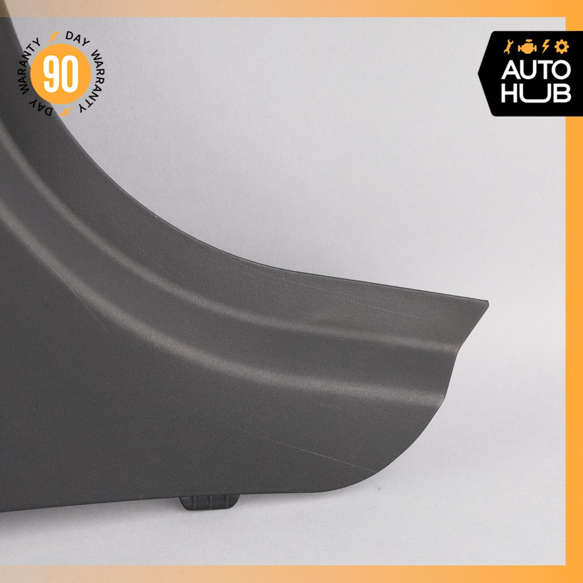 12-19 Mercedes X166 GL450 GLS550 Front Left Side Cowl Panel Cover Black OEM - photo 6