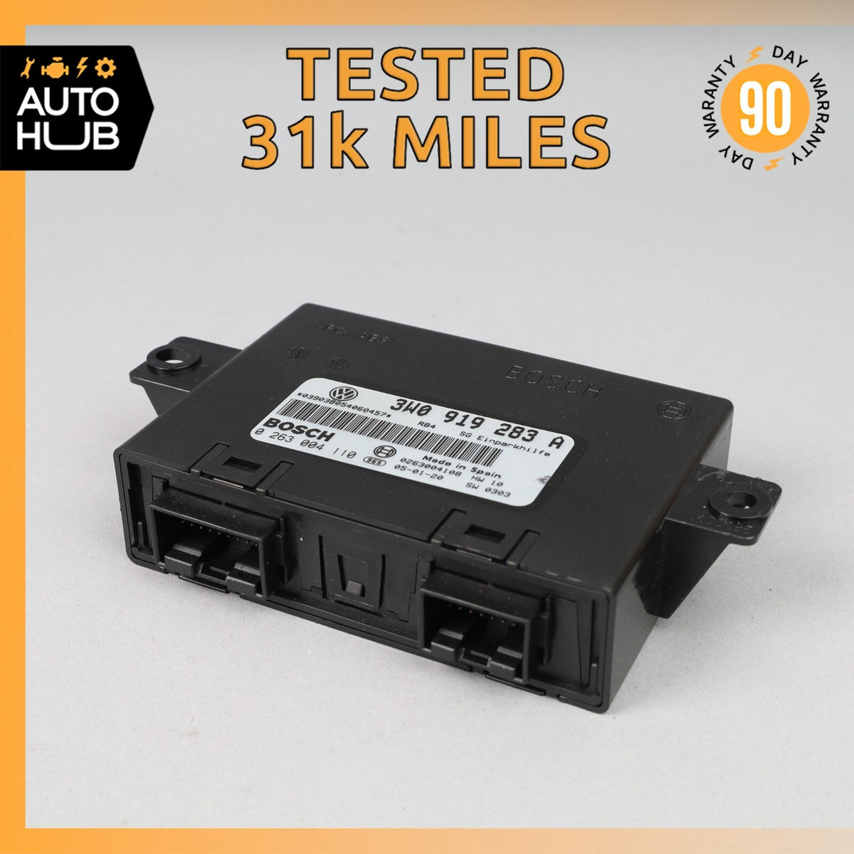 03-07 Bentley Continental GT Park Parking Assist Control Module OEM 31k - photo 1