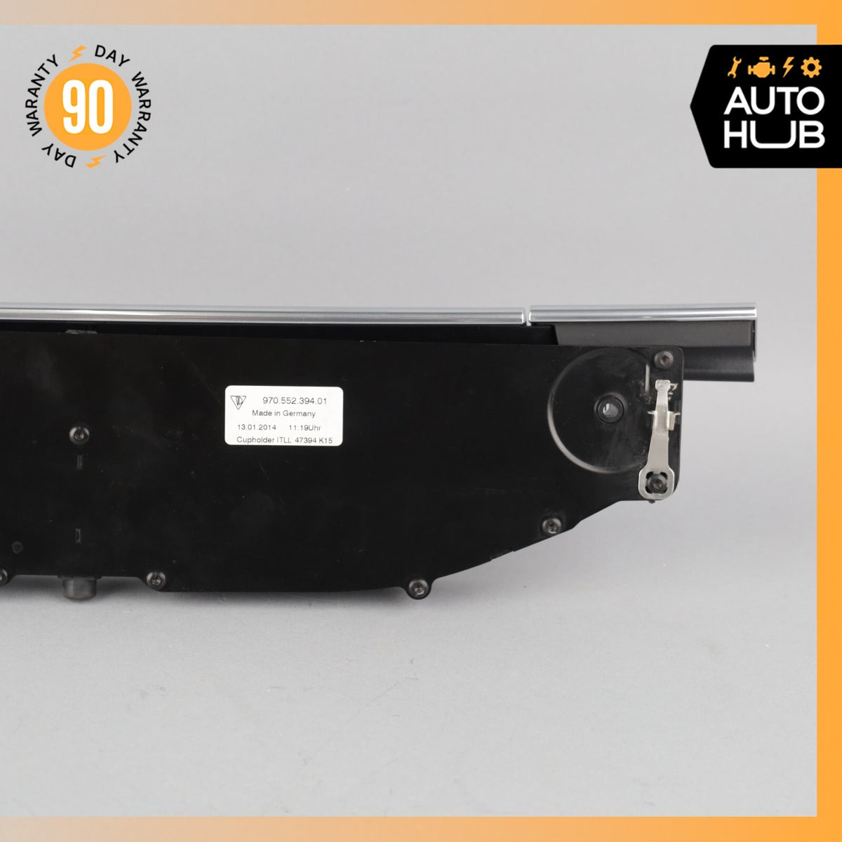 10-16 Porsche Panamera 970 Center Console Dash Cup Holder OEM 55k - photo 12
