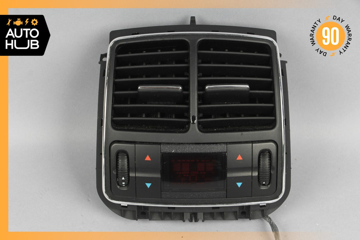 06-11 Mercedes W219 CLS63 AMG CLS550 Rear Seat AC A/C Control Air Vent Black OEM - photo 2