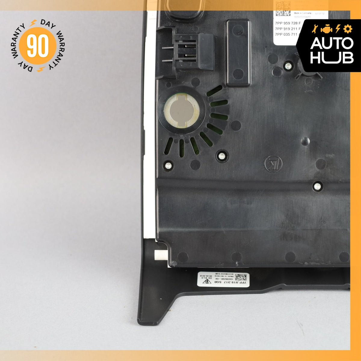 10-18 Porsche Cayenne 958 Panamera Front Overhead Dome Light Lamp Black OEM - photo 17