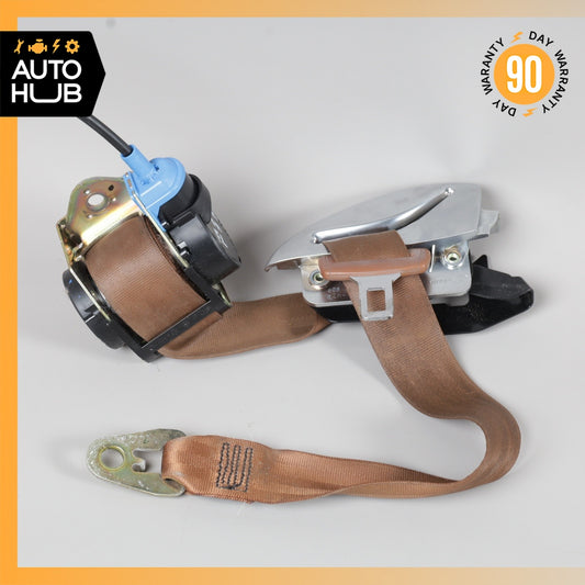 03-06 Bentley Continental GT Front Left Driver Side Seat Belt Brown OEM 87k - photo 1