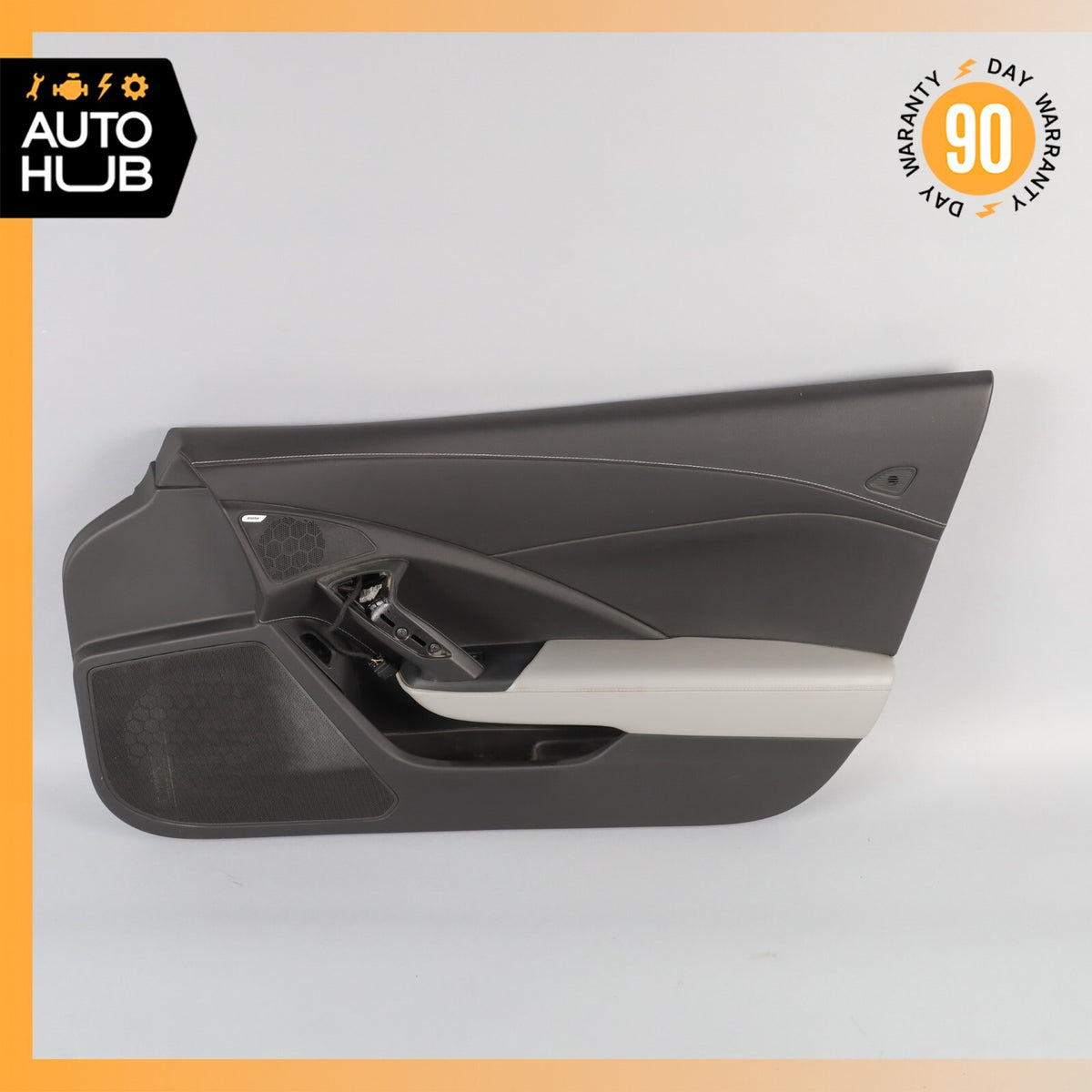 14-19 Chevrolet Corvette C7 Z51 Right Side Interior Door Panel Black OEM 16k - photo 2