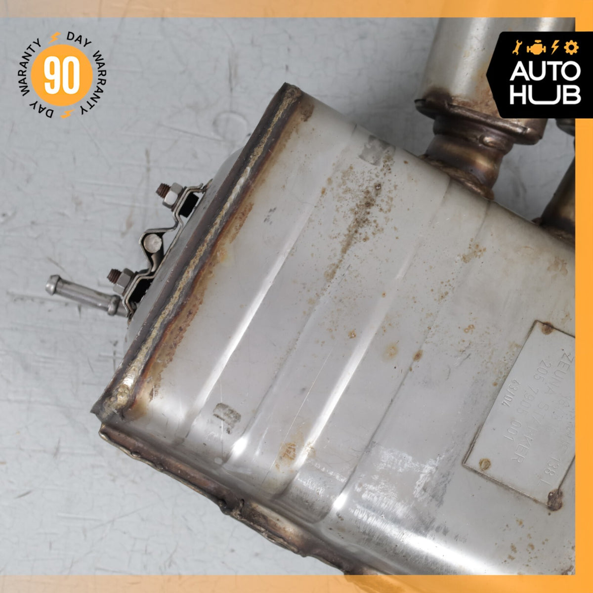 02-07 Maserati M138 Coupe 4200 Exhaust Muffler Quad Tips Left and Right OEM 67k - photo 14