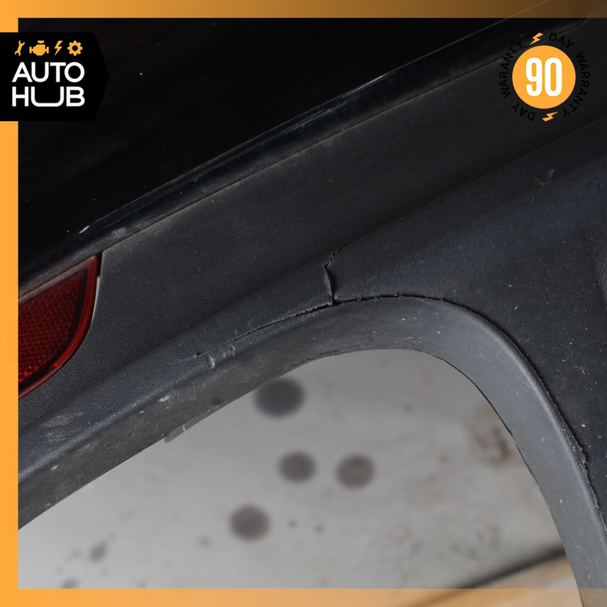 15-18 Porsche Macan S 95B Rear Bumper Cover Assembly Black OEM - photo 15