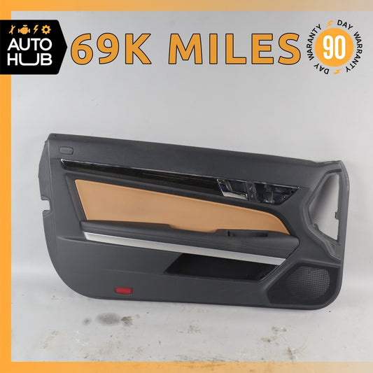11-13 Mercedes W207 E350 E550 Convertible Left Side Interior Door Panel OEM 69k - photo 1