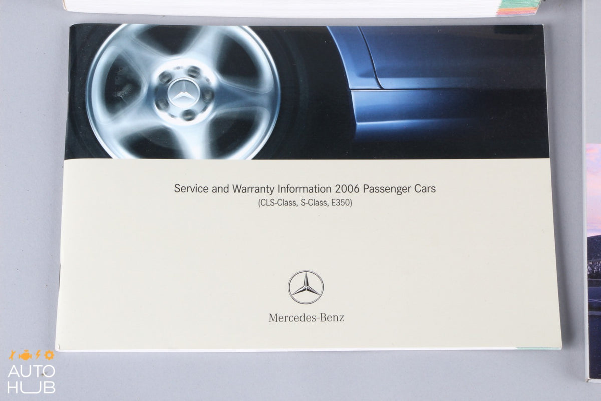 2006 Mercedes-Benz W219 CLS500 Operator's Manual OEM - photo 3