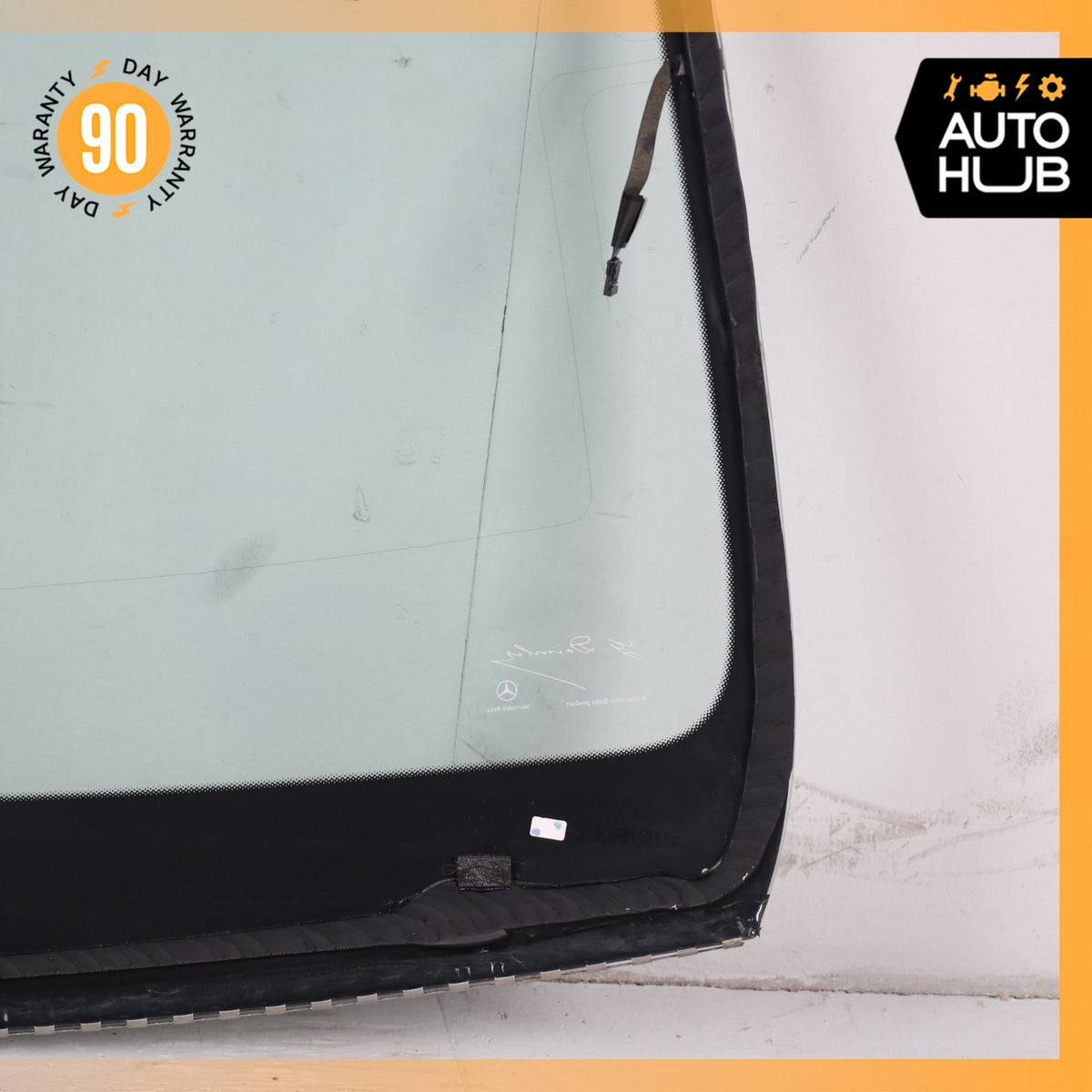 11-17 Mercedes W207 E550 E350 Convertible Front Windshield Window Glass OEM 78k - photo 15