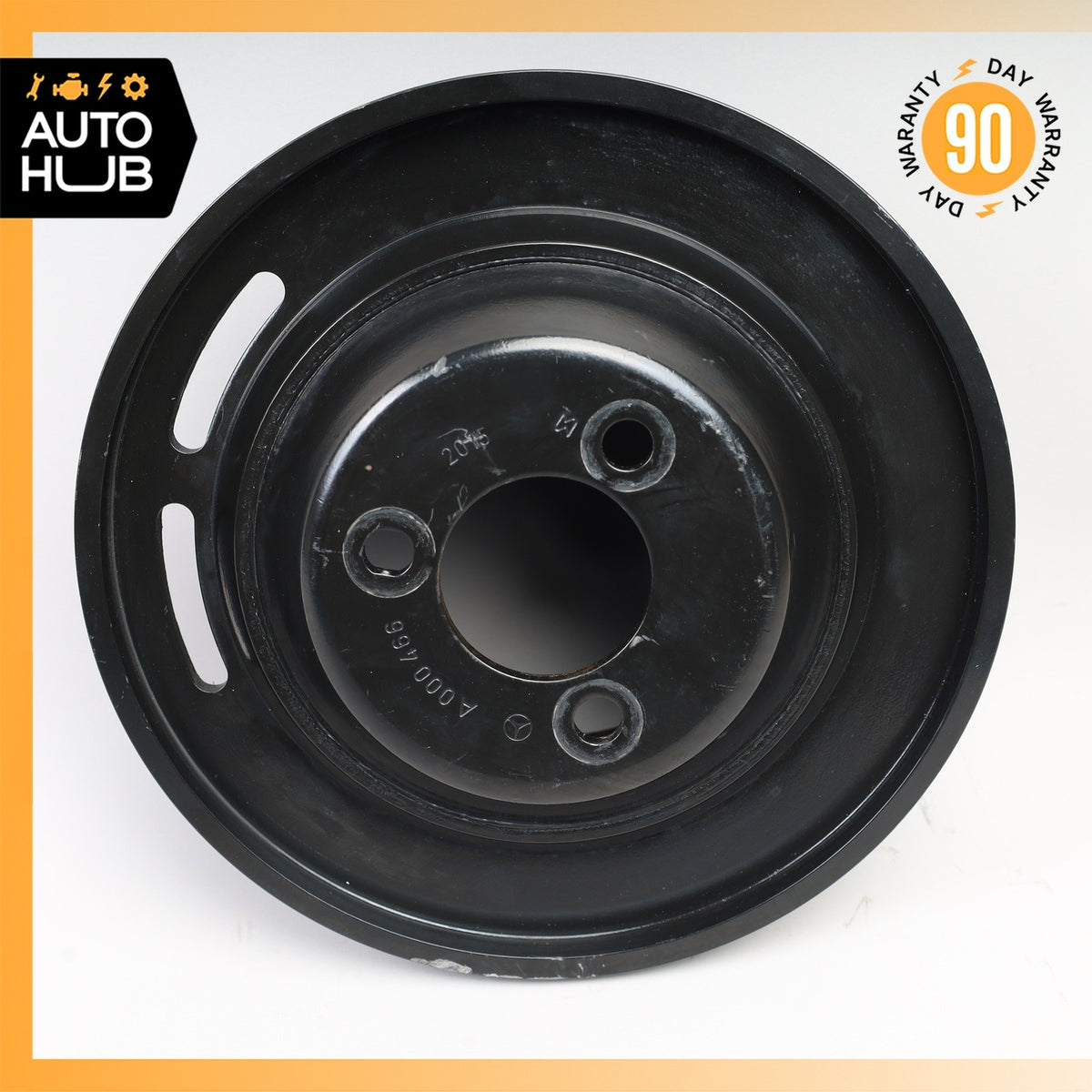 07-12 Mercedes R230 SL550 CL65 AMG ABC Tandem Power Steering Pump Pulley OEM - photo 3