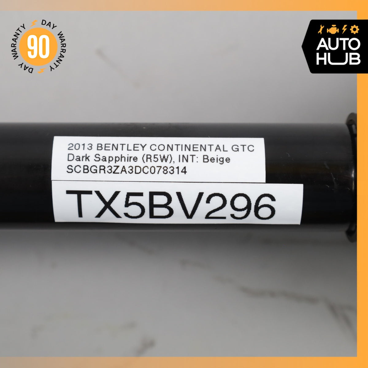 12-18 Bentley Continental GTC Flying Spur CV Axle Shaft Front Left Side OEM 71k - photo 9